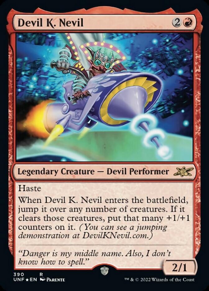 Devil K. Nevil (Galaxy Foil) [Unfinity] | Impulse Games and Hobbies