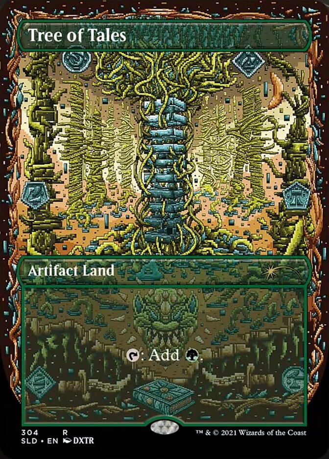 Tree of Tales (Borderless) [Secret Lair Drop Series] | Impulse Games and Hobbies