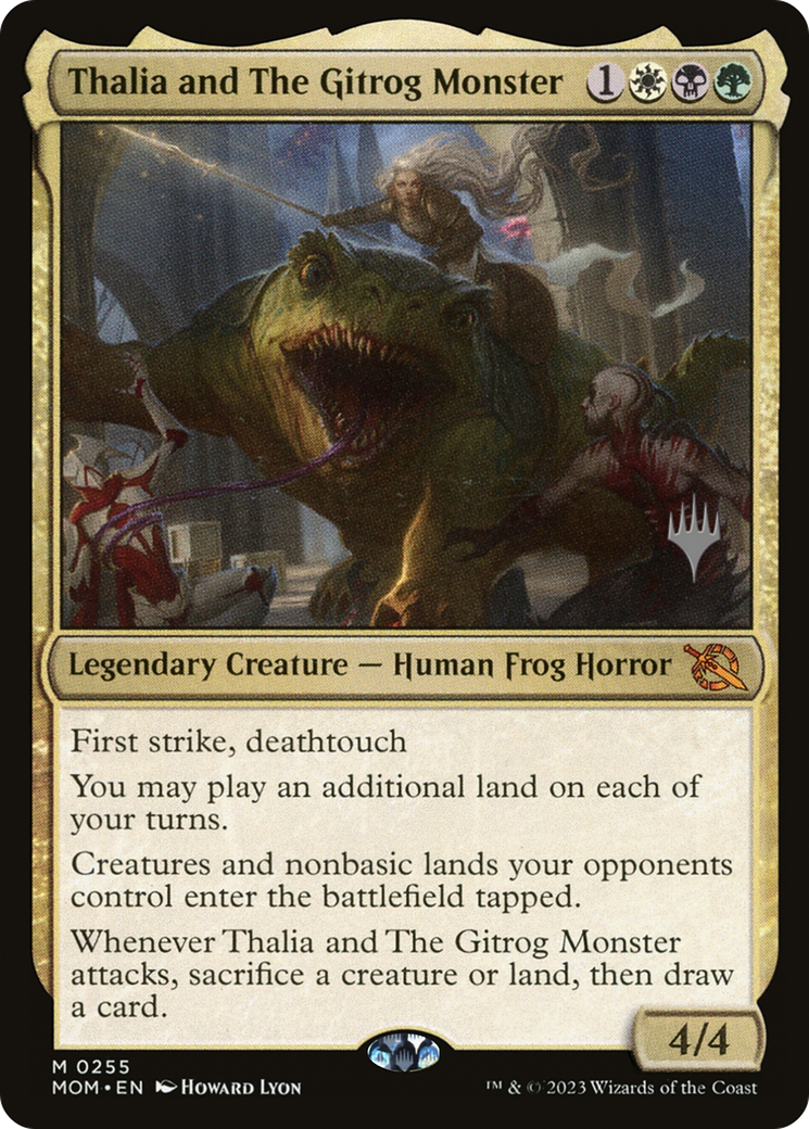 Thalia and The Gitrog Monster (Promo Pack) [March of the Machine Promos] | Impulse Games and Hobbies