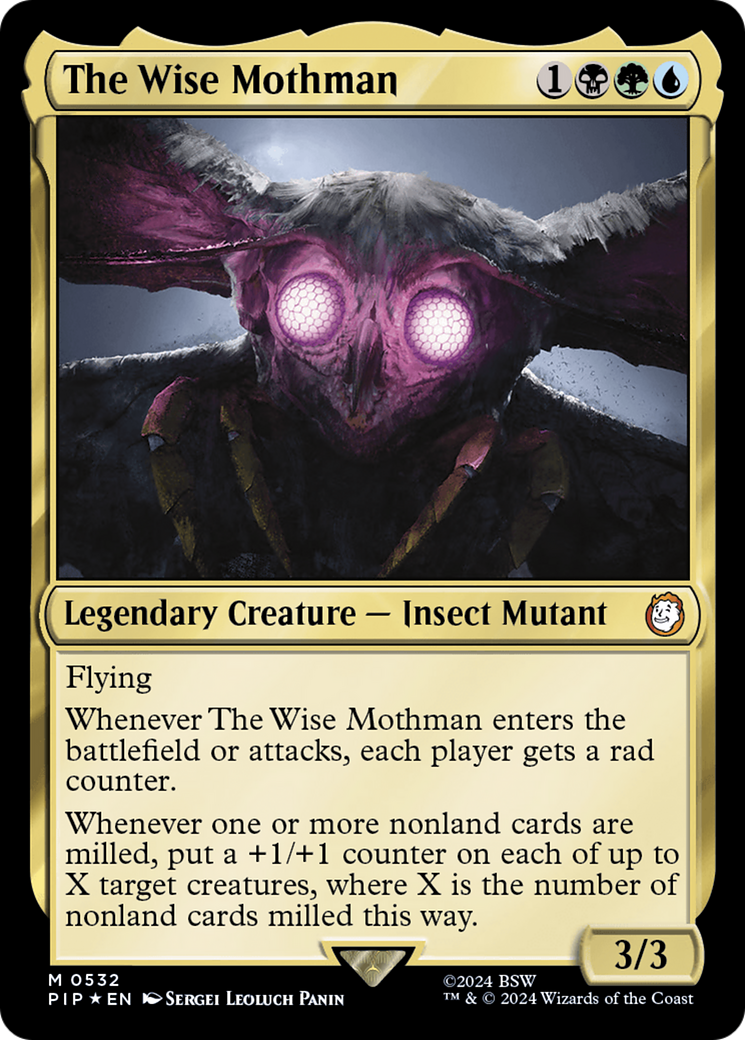 The Wise Mothman (Surge Foil) [Fallout] | Impulse Games and Hobbies