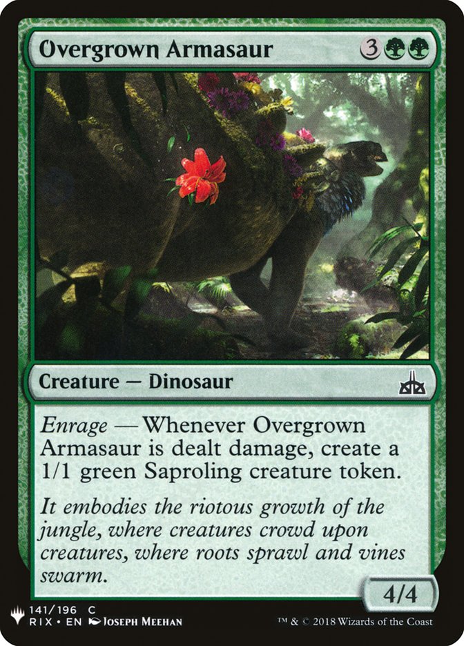 Overgrown Armasaur [Mystery Booster] | Impulse Games and Hobbies