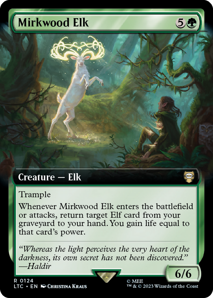 Mirkwood Elk (Extended Art) [The Lord of the Rings: Tales of Middle-Earth Commander] | Impulse Games and Hobbies