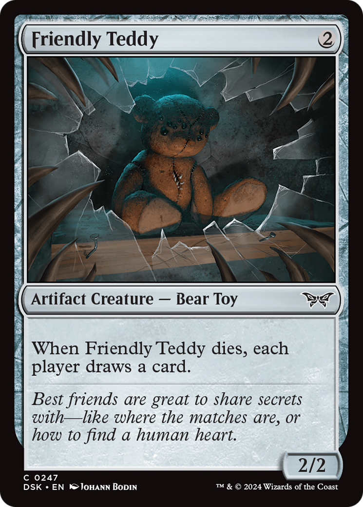 Friendly Teddy [Duskmourn: House of Horror] | Impulse Games and Hobbies