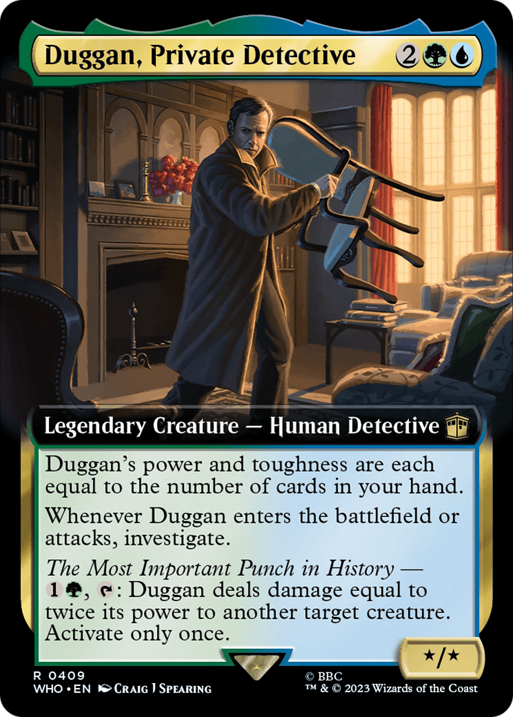 Duggan, Private Detective (Extended Art) [Doctor Who] | Impulse Games and Hobbies