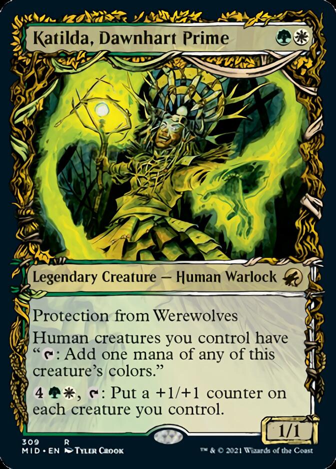 Katilda, Dawnhart Prime (Showcase Equinox) [Innistrad: Midnight Hunt] | Impulse Games and Hobbies
