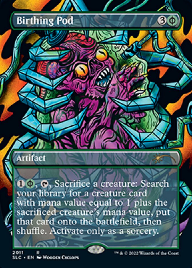 Birthing Pod (Borderless Alternate Art) [Secret Lair Countdown Kit] | Impulse Games and Hobbies