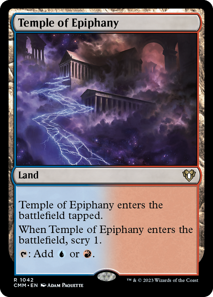 Temple of Epiphany [Commander Masters] | Impulse Games and Hobbies