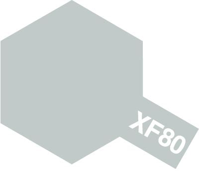 TAMIYA ACRYLIC XF-80 FLAT ROYAL LIGHT GREY | Impulse Games and Hobbies