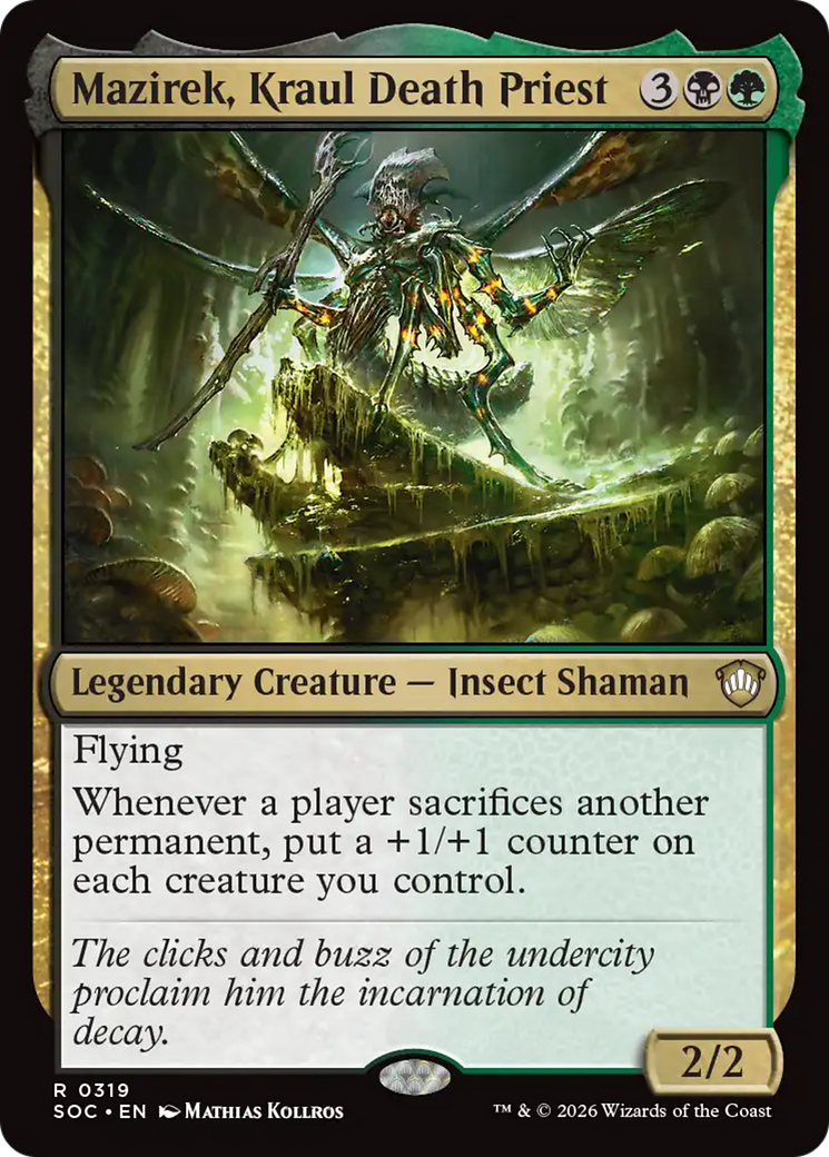 Mazirek, Kraul Death Priest [Secrets of Strixhaven Commander] | Impulse Games and Hobbies