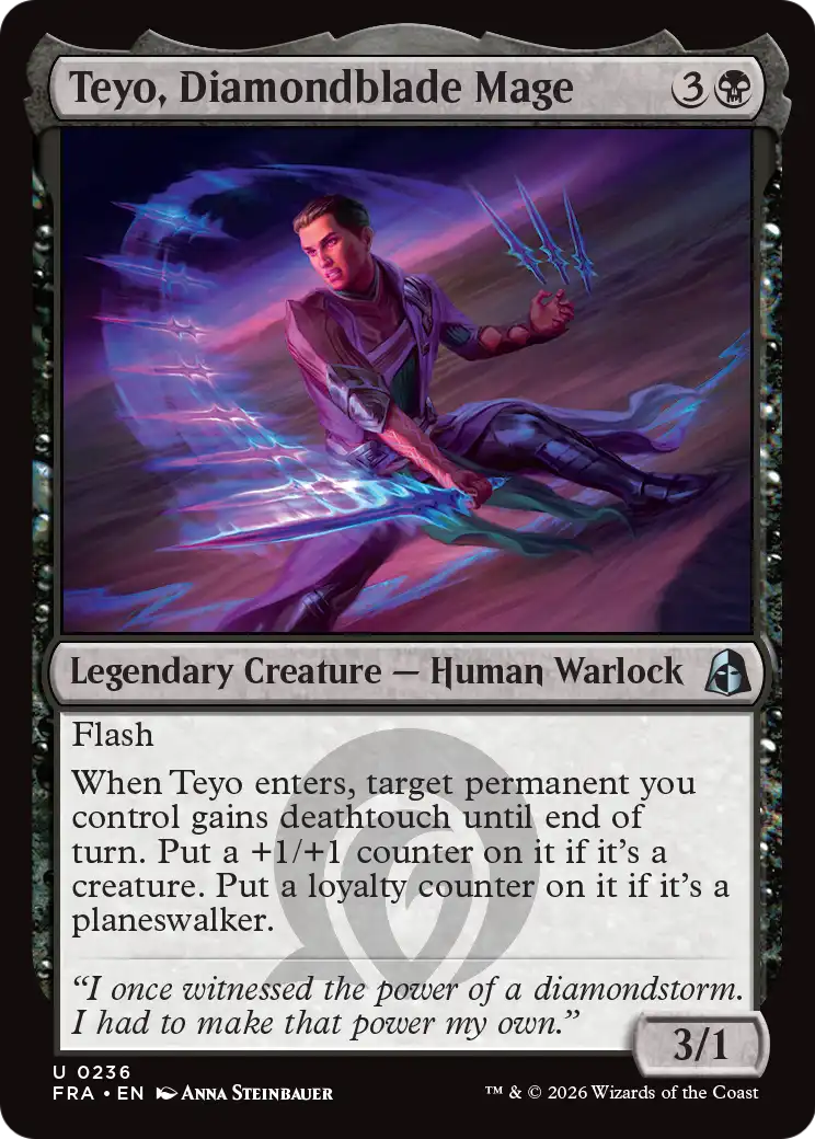 Teyo, Diamondblade Mage [Reality Fracture] | Impulse Games and Hobbies