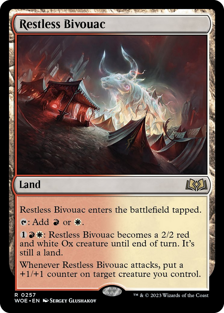 Restless Bivouac [Wilds of Eldraine] | Impulse Games and Hobbies