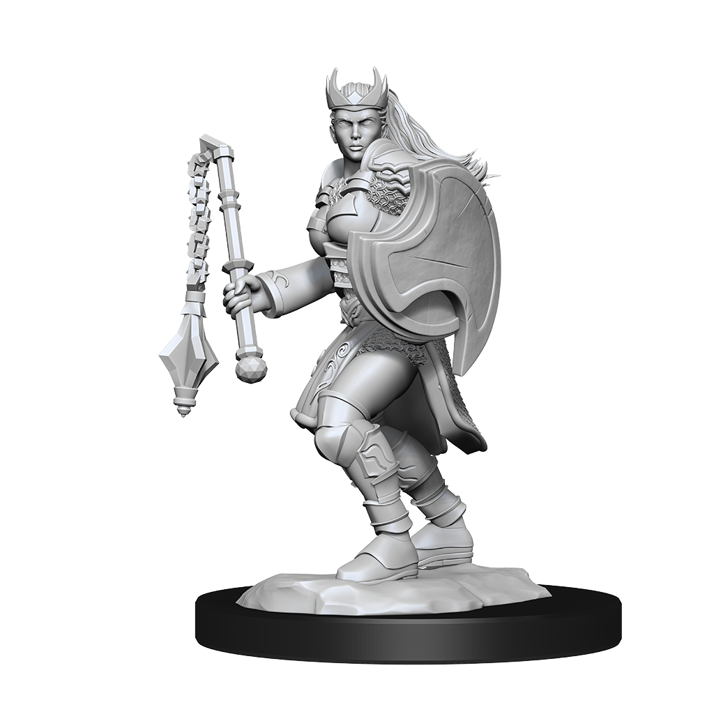 DND Unpainted Minis WV14 Kalashtar Cleric Female | Impulse Games and Hobbies