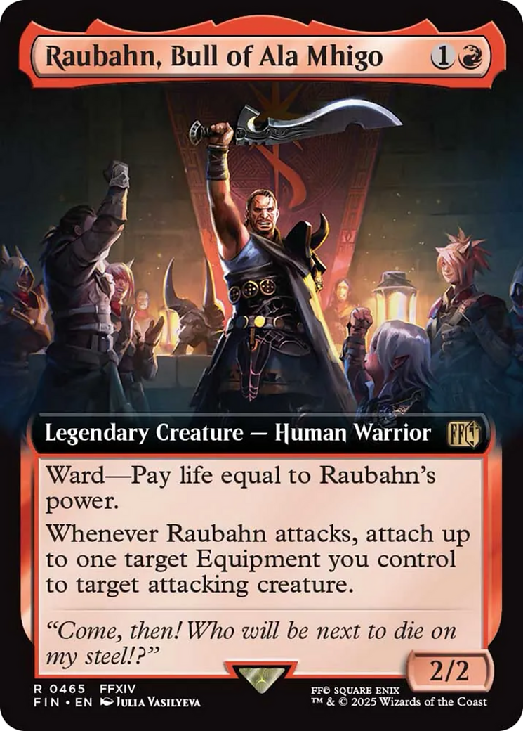 Raubahn, Bull of Ala Mhigo (Extended Art) [FINAL FANTASY] | Impulse Games and Hobbies