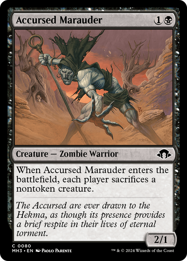 Accursed Marauder [Modern Horizons 3] | Impulse Games and Hobbies