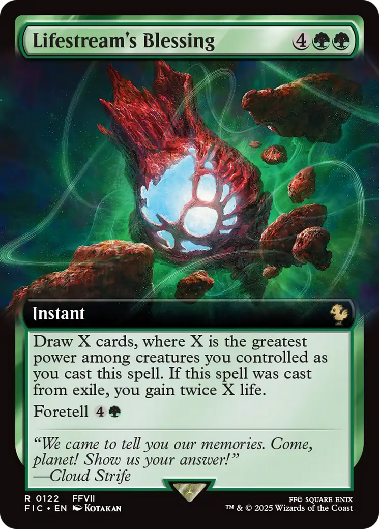 Lifestream's Blessing (Extended Art) [FINAL FANTASY Commander] | Impulse Games and Hobbies