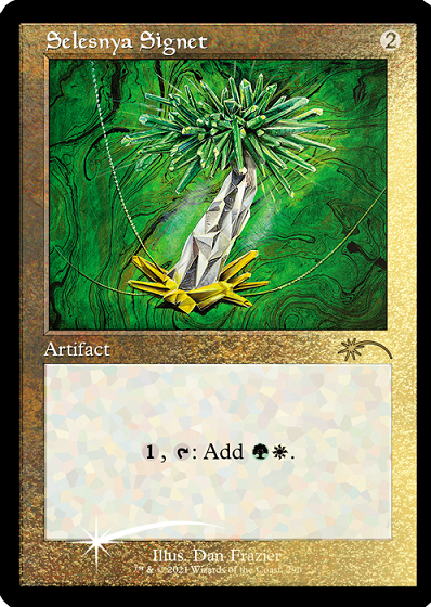 Selesnya Signet (Retro) (Foil Etched) [Secret Lair Drop Series] | Impulse Games and Hobbies