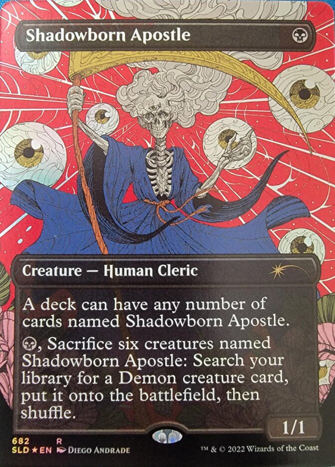 Shadowborn Apostle (Borderless) (682) [Secret Lair Drop Promos] | Impulse Games and Hobbies