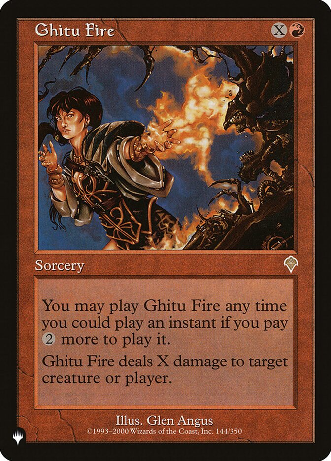 Ghitu Fire [The List] | Impulse Games and Hobbies