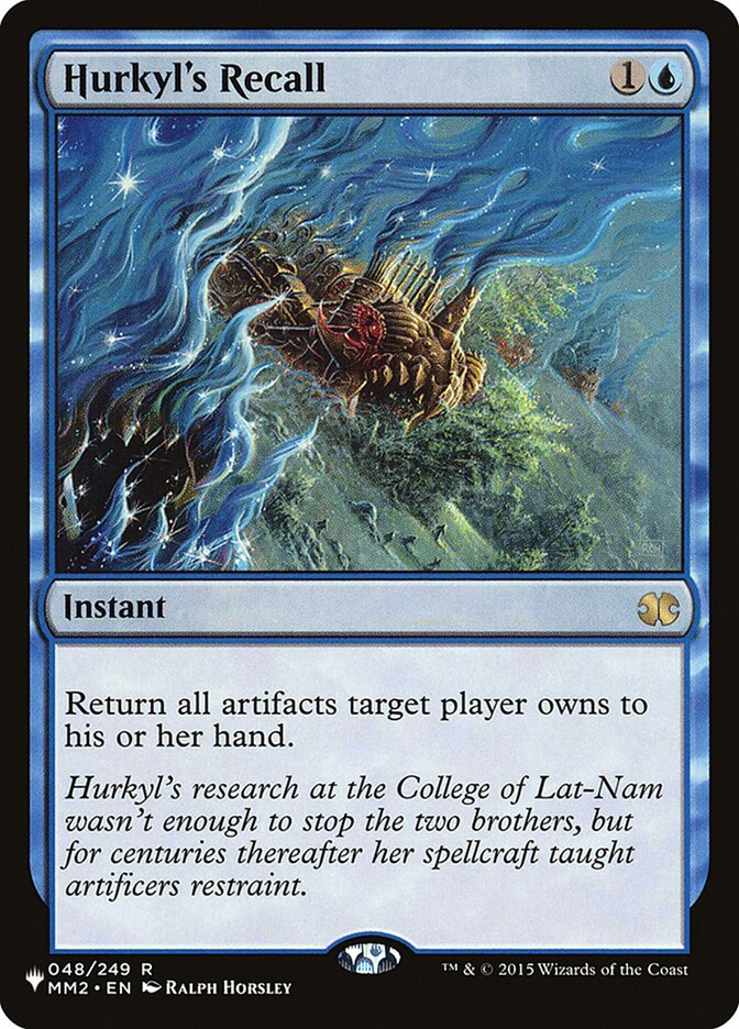 Hurkyl's Recall [The List] | Impulse Games and Hobbies