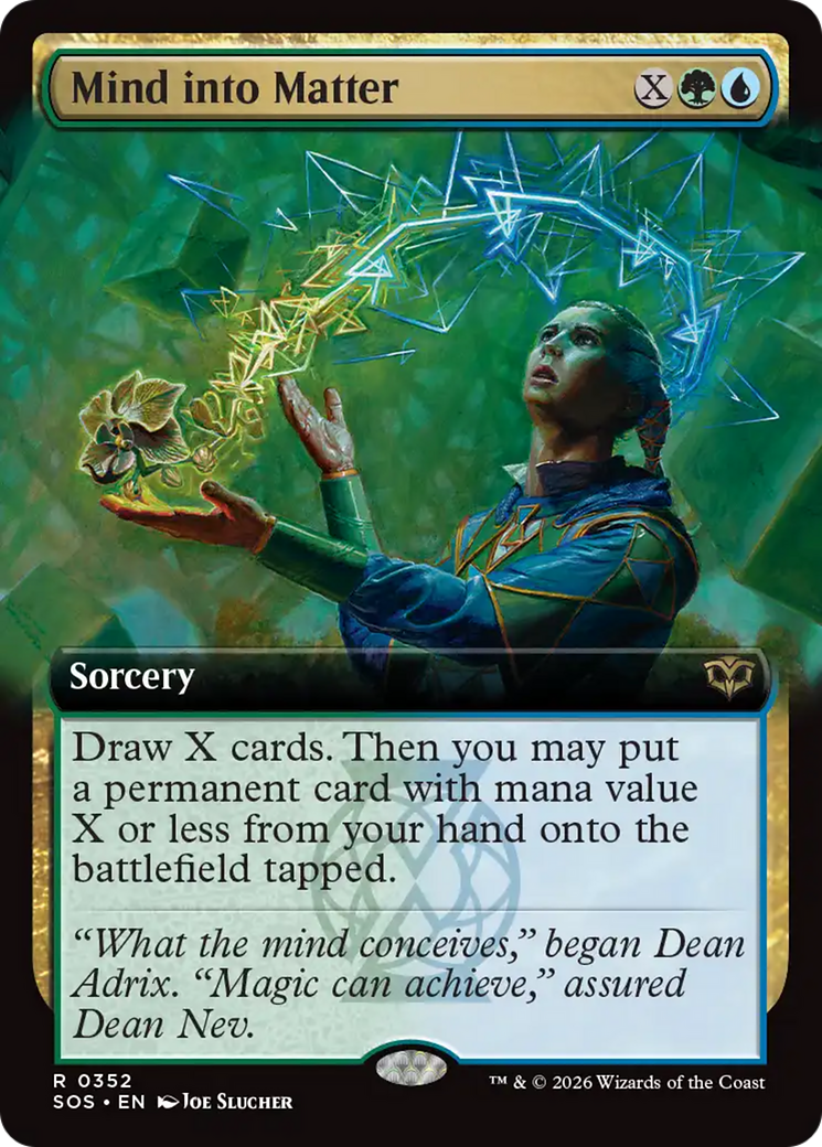 Mind into Matter (Extended Art) [Secrets of Strixhaven] | Impulse Games and Hobbies