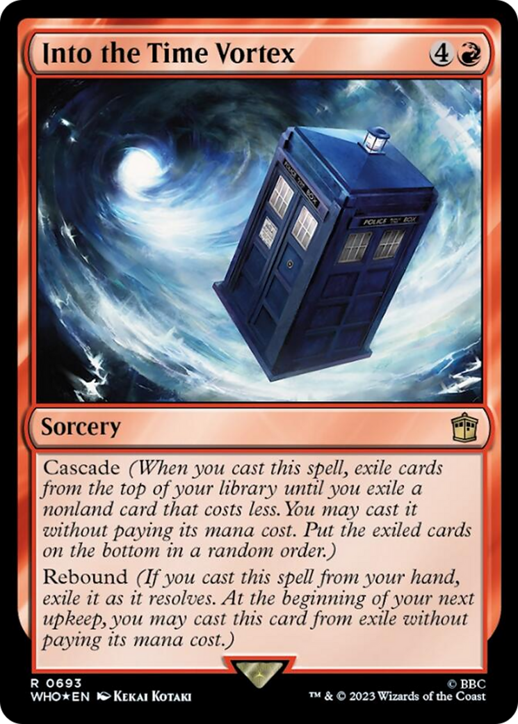 Into the Time Vortex (Surge Foil) [Doctor Who] | Impulse Games and Hobbies