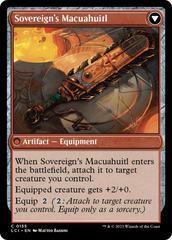 Idol of the Deep King // Sovereign's Macuahuitl [The Lost Caverns of Ixalan] | Impulse Games and Hobbies