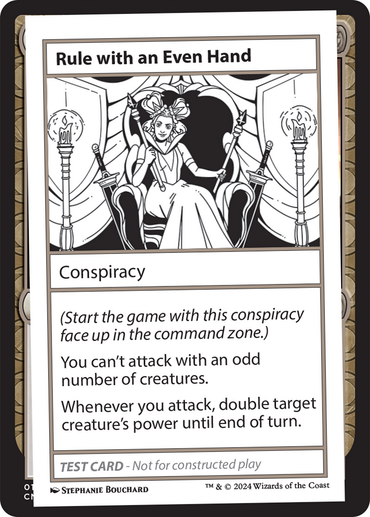 Rule with an Even Hand [Mystery Booster 2 Playtest Cards] | Impulse Games and Hobbies