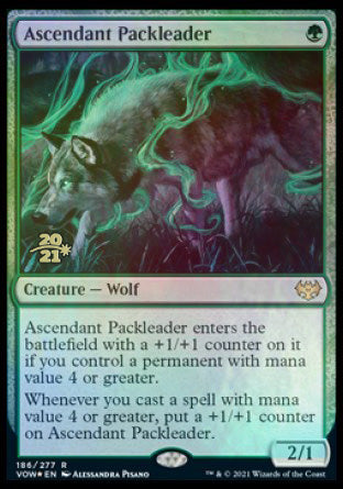 Ascendant Packleader [Innistrad: Crimson Vow Prerelease Promos] | Impulse Games and Hobbies