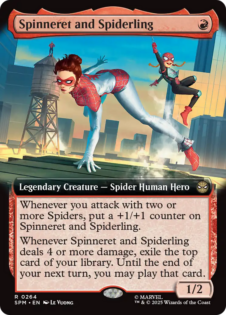 Spinneret and Spiderling (Extended Art) [Marvel's Spider-Man] | Impulse Games and Hobbies