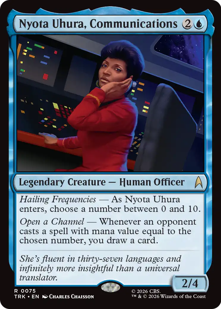 Nyota Uhura, Communications [Star Trek] | Impulse Games and Hobbies