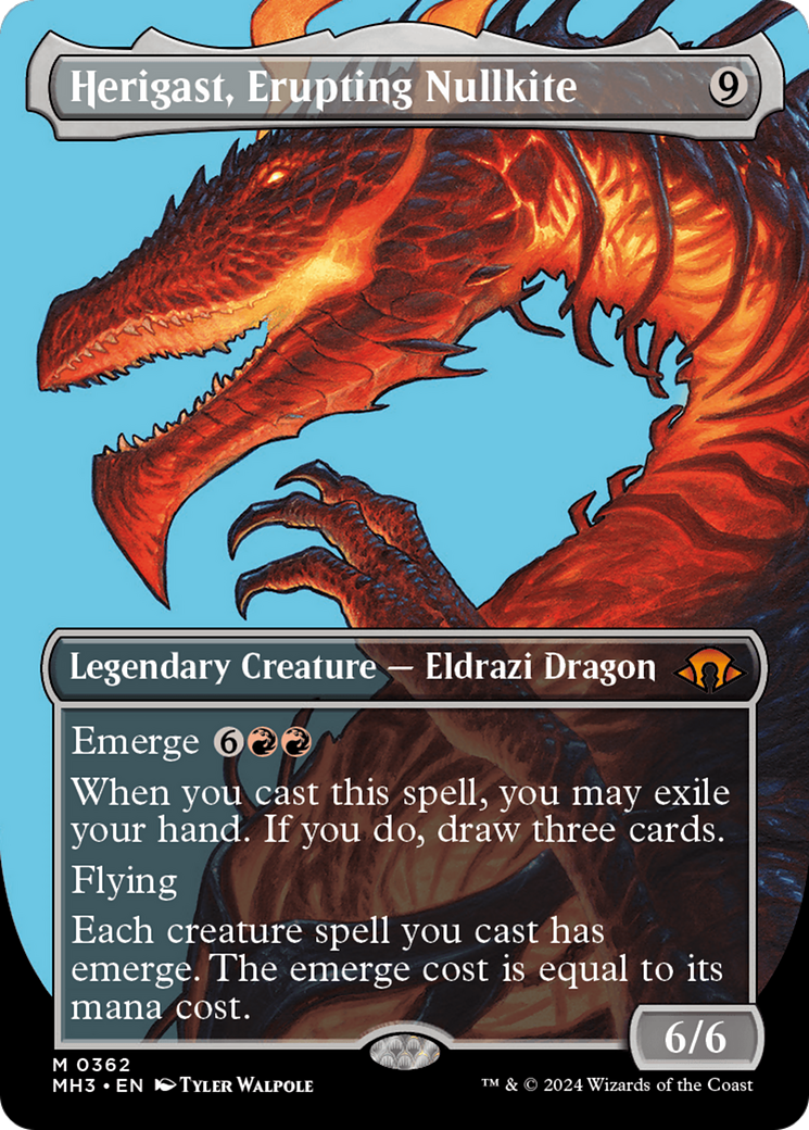 Herigast, Erupting Nullkite (Borderless) [Modern Horizons 3] | Impulse Games and Hobbies