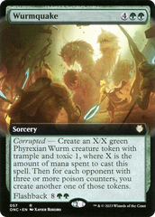 Wurmquake (Extended Art) [Phyrexia: All Will Be One Commander] | Impulse Games and Hobbies