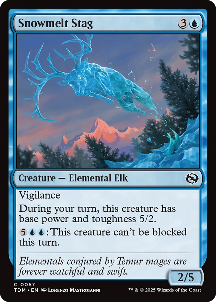 Snowmelt Stag [Tarkir: Dragonstorm] | Impulse Games and Hobbies
