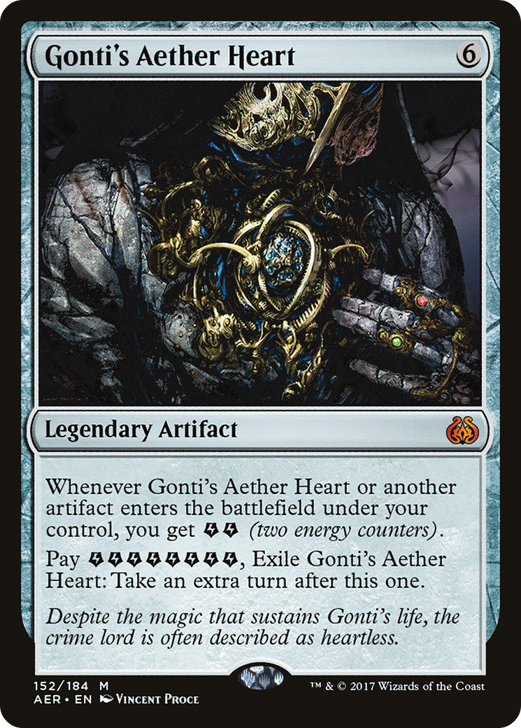 Gonti's Aether Heart (Ripple Foil) [Modern Horizons 3 Commander] | Impulse Games and Hobbies