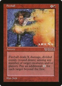 Fireball (Oversized) [Oversize Cards] | Impulse Games and Hobbies
