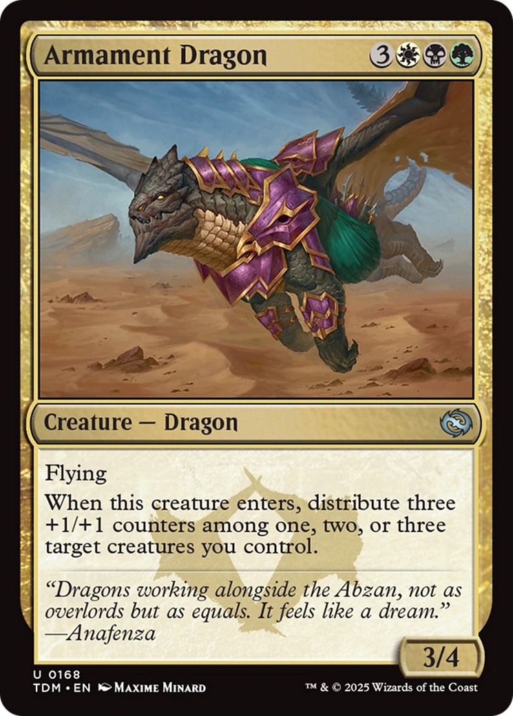 Armament Dragon [Tarkir: Dragonstorm] | Impulse Games and Hobbies