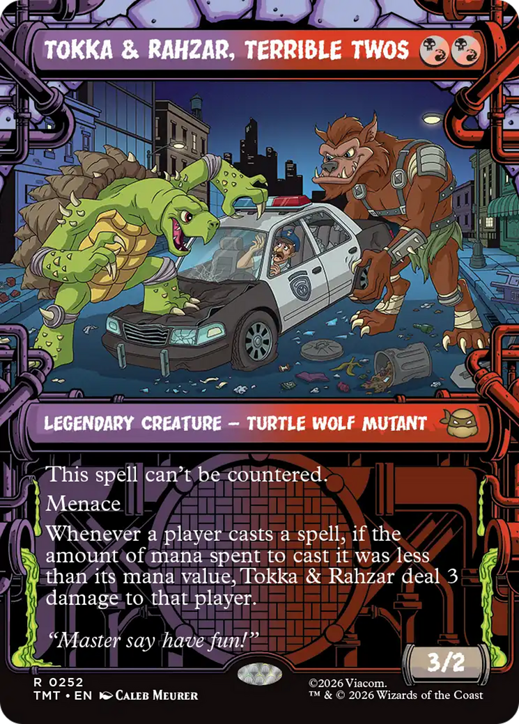 Tokka & Rahzar, Terrible Twos (Showcase) [Teenage Mutant Ninja Turtles] | Impulse Games and Hobbies