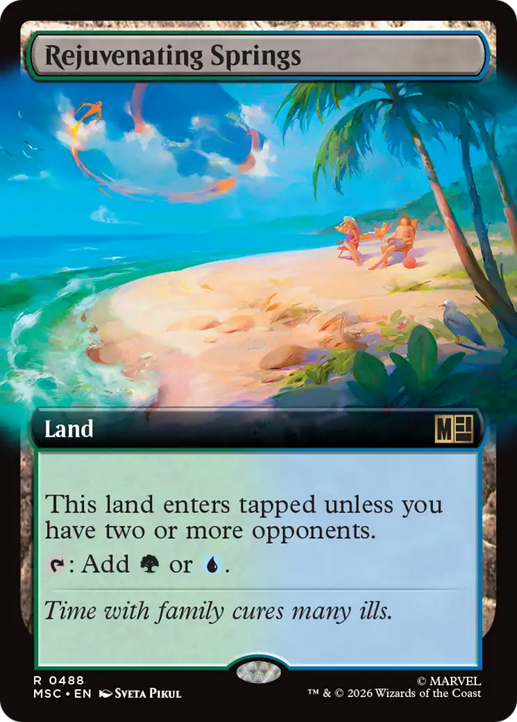 Rejuvenating Springs (Extended Art) [Marvel Super Heroes Commander] | Impulse Games and Hobbies