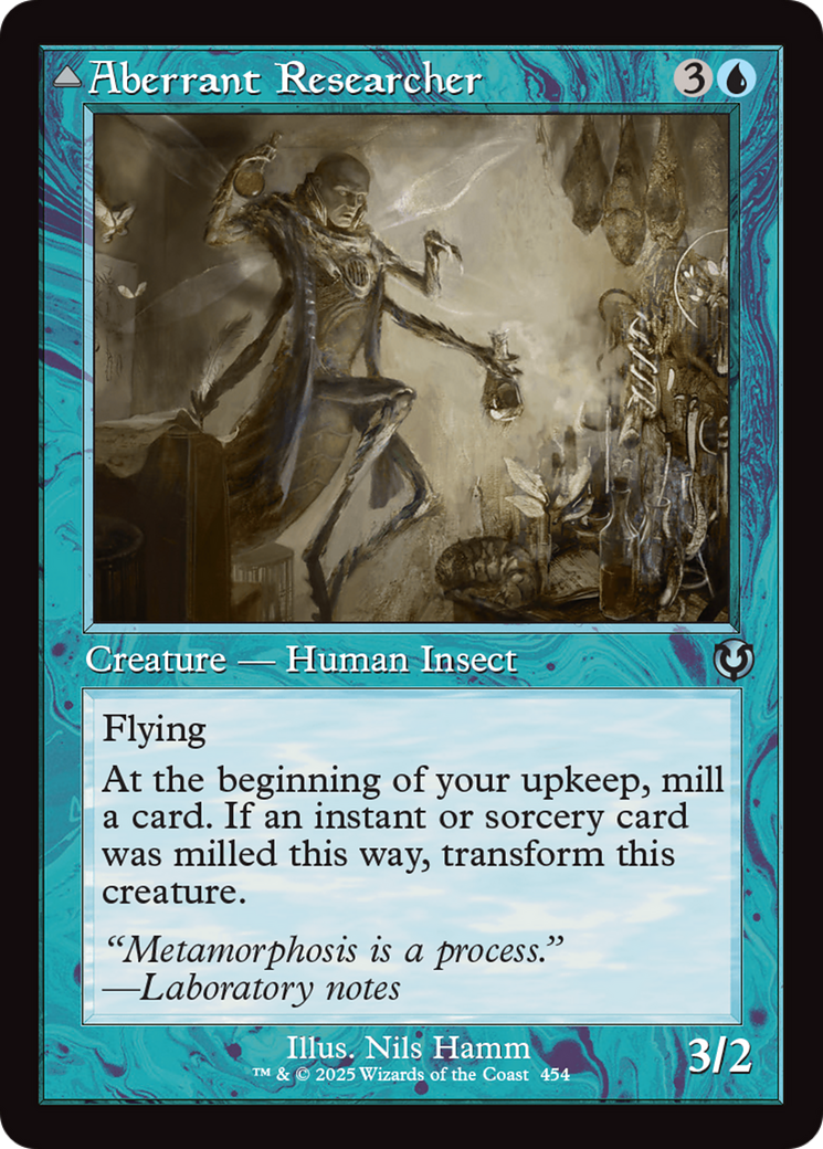 Aberrant Researcher // Perfected Form (Retro Frame) [Innistrad Remastered] | Impulse Games and Hobbies