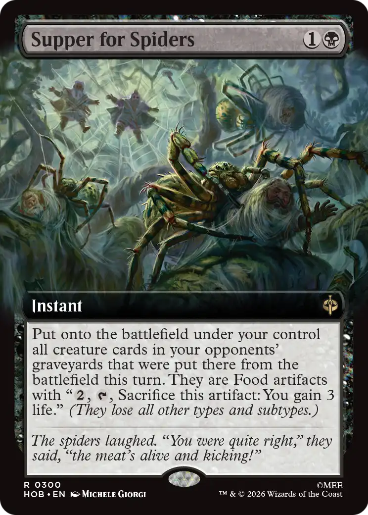 Supper for Spiders (Extended Art) [The Hobbit] | Impulse Games and Hobbies