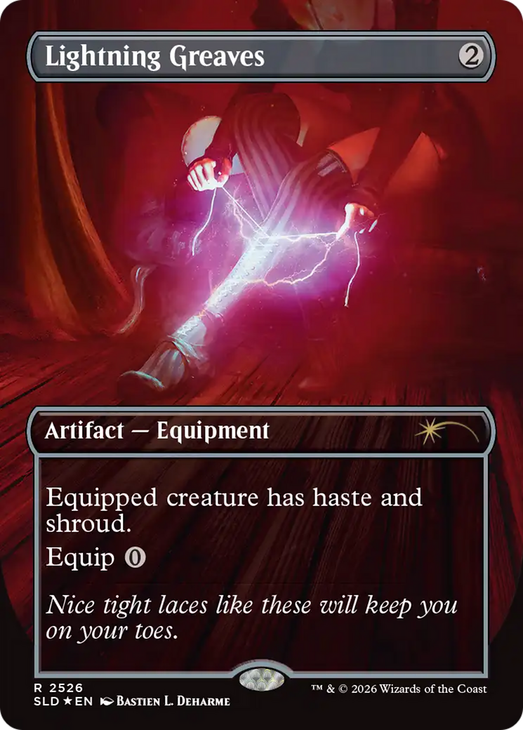Lightning Greaves (2526) [Secret Lair Drop Series] | Impulse Games and Hobbies