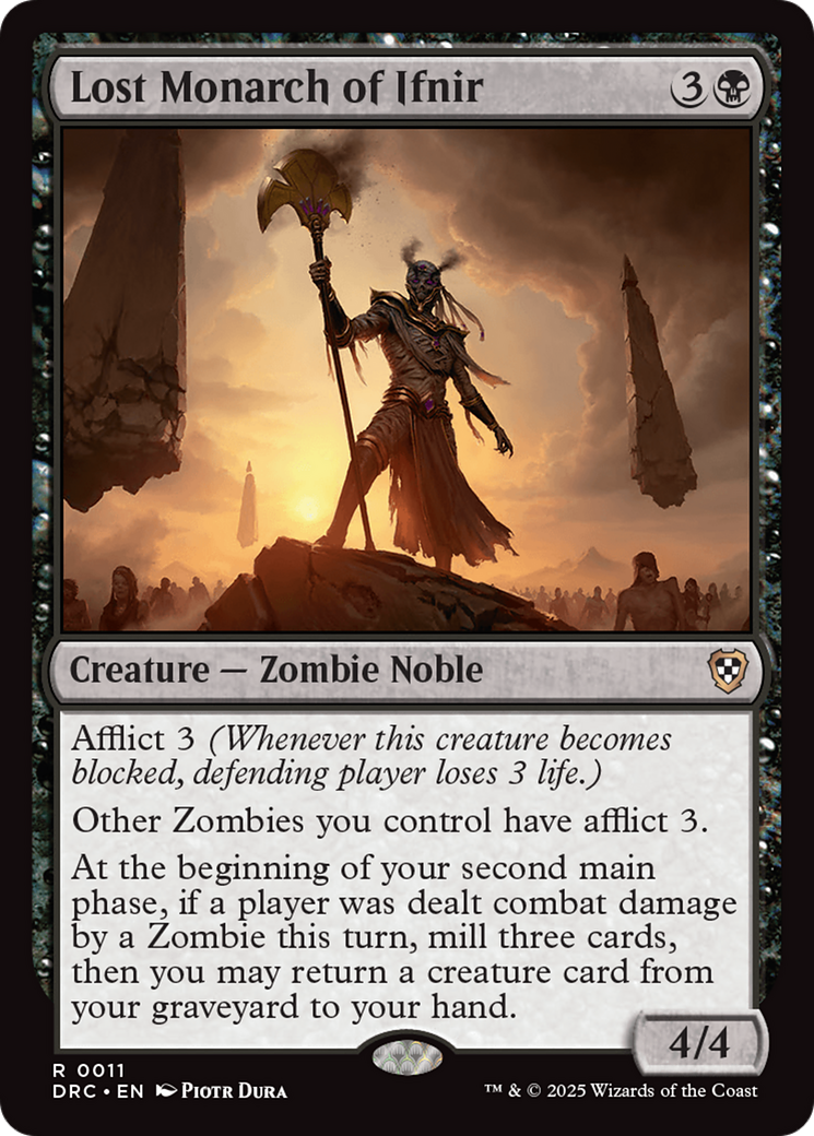 Lost Monarch of Ifnir [Aetherdrift Commander] | Impulse Games and Hobbies