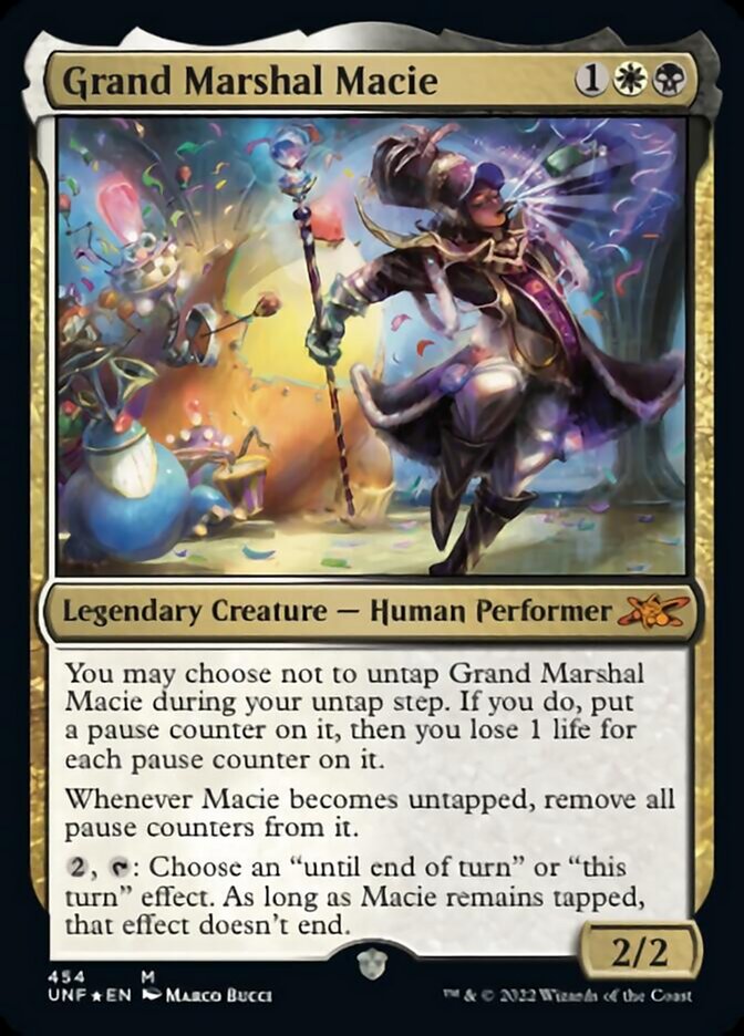 Grand Marshal Macie (Galaxy Foil) [Unfinity] | Impulse Games and Hobbies