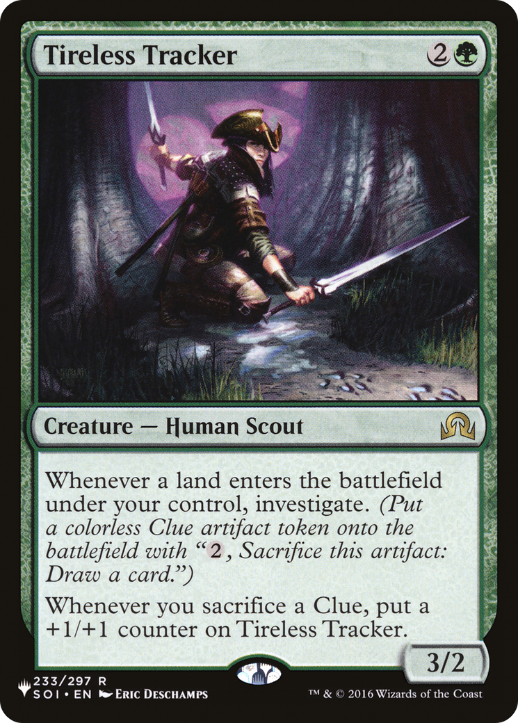 Tireless Tracker Art Card [Innistrad Remastered Art Series] | Impulse Games and Hobbies