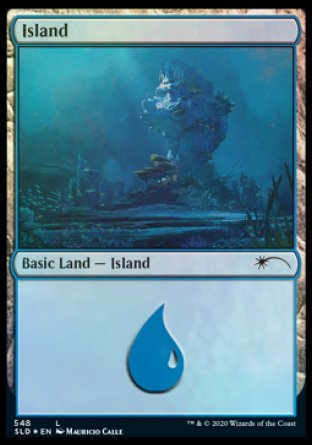 Island (Under the Sea) (548) [Secret Lair Drop Promos] | Impulse Games and Hobbies