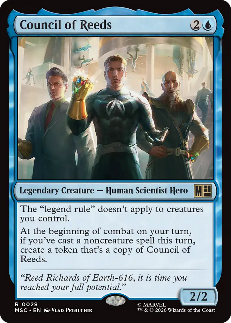 Council of Reeds (Surge Foil) [Marvel Super Heroes Commander] | Impulse Games and Hobbies