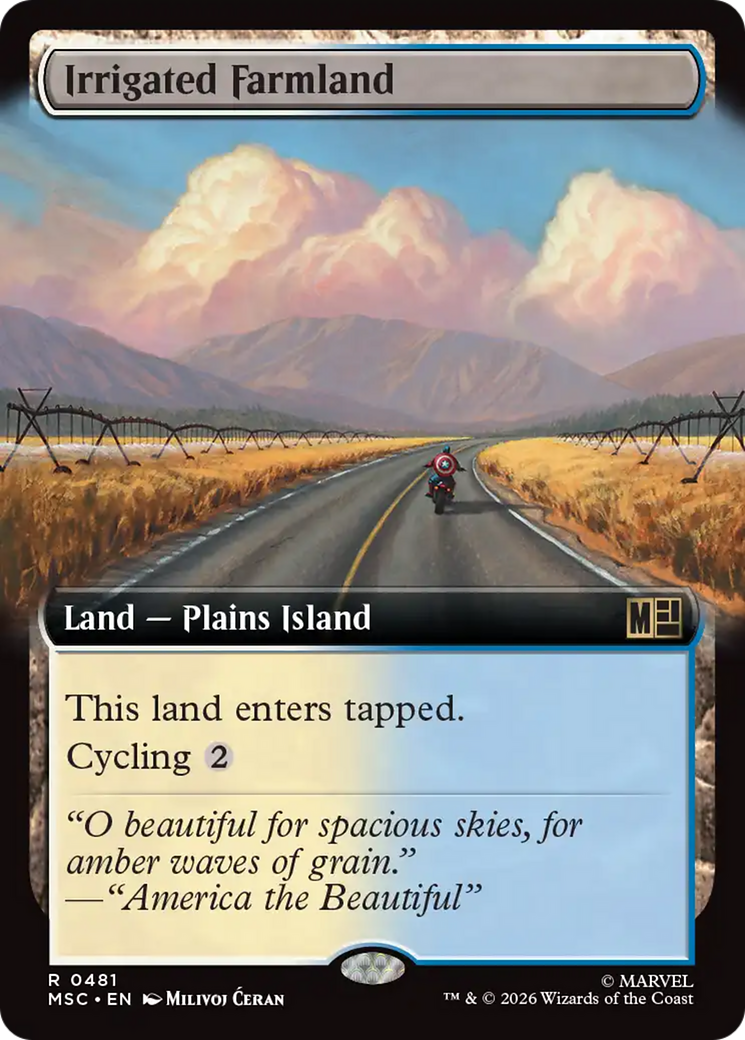 Irrigated Farmland (Extended Art) [Marvel Super Heroes Commander] | Impulse Games and Hobbies
