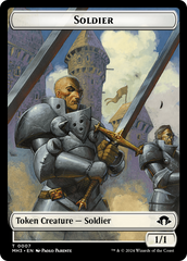 Phyrexian Germ // Soldier Double-Sided Token [Modern Horizons 3 Tokens] | Impulse Games and Hobbies