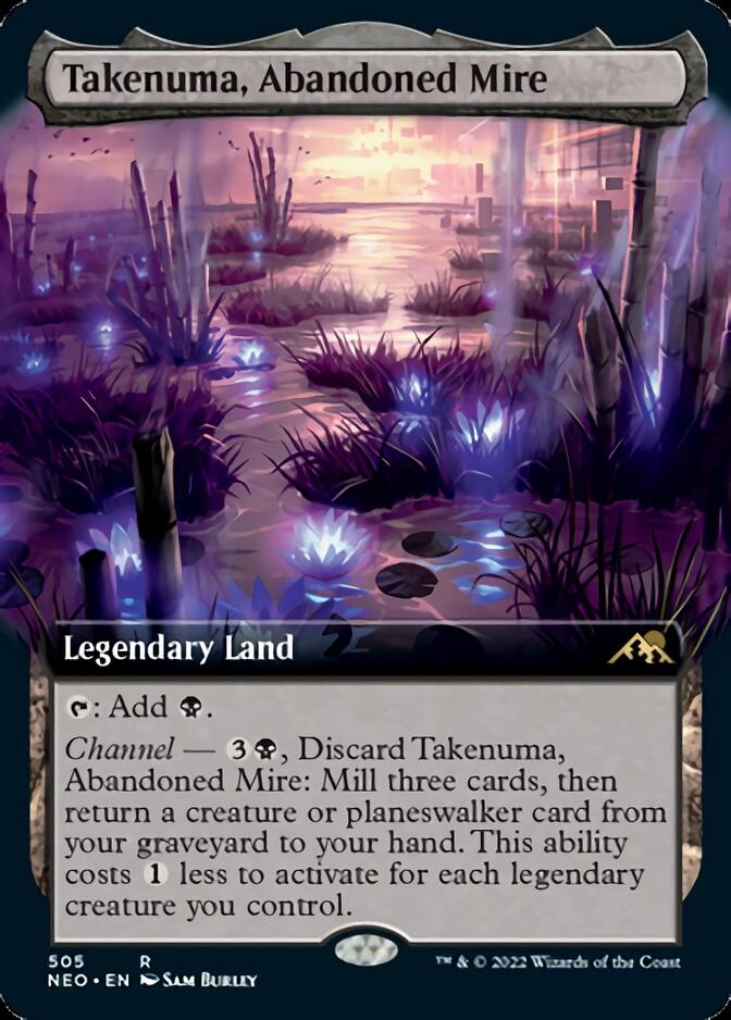 Takenuma, Abandoned Mire (Extended Art) [Kamigawa: Neon Dynasty] | Impulse Games and Hobbies