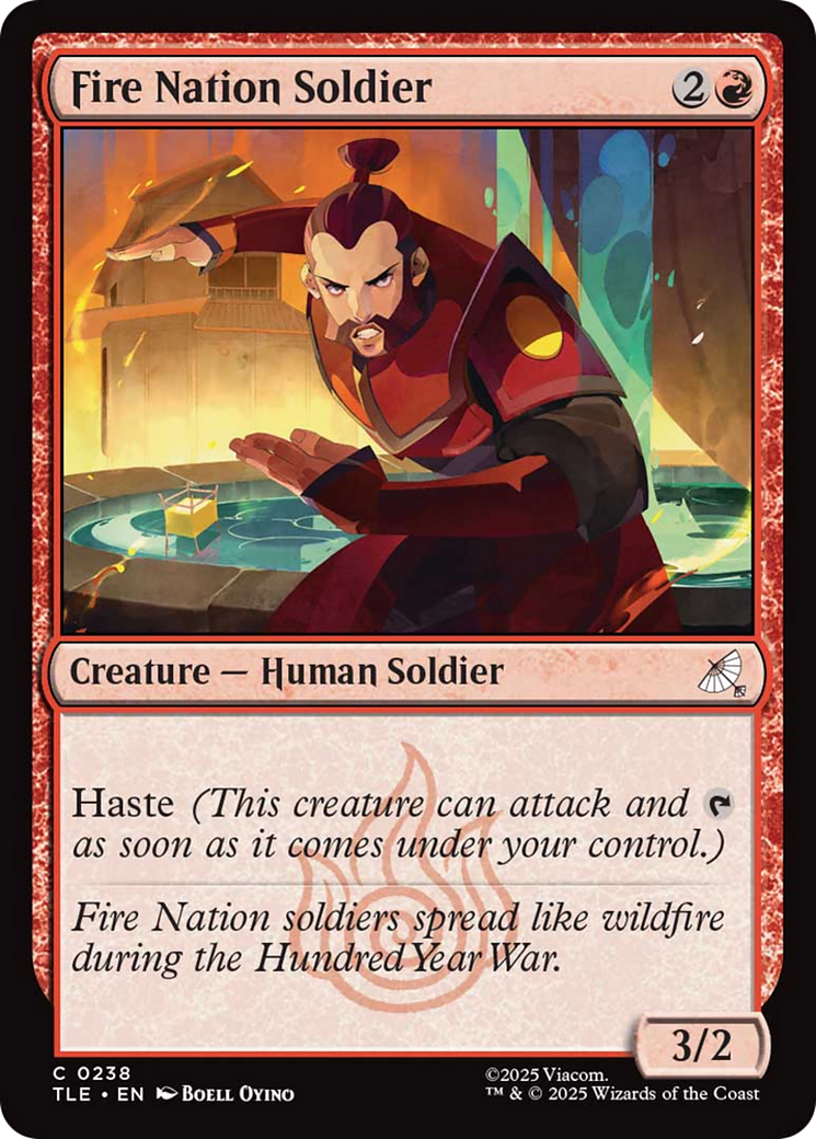 Fire Nation Soldier [Avatar: The Last Airbender: Eternal-Legal] | Impulse Games and Hobbies